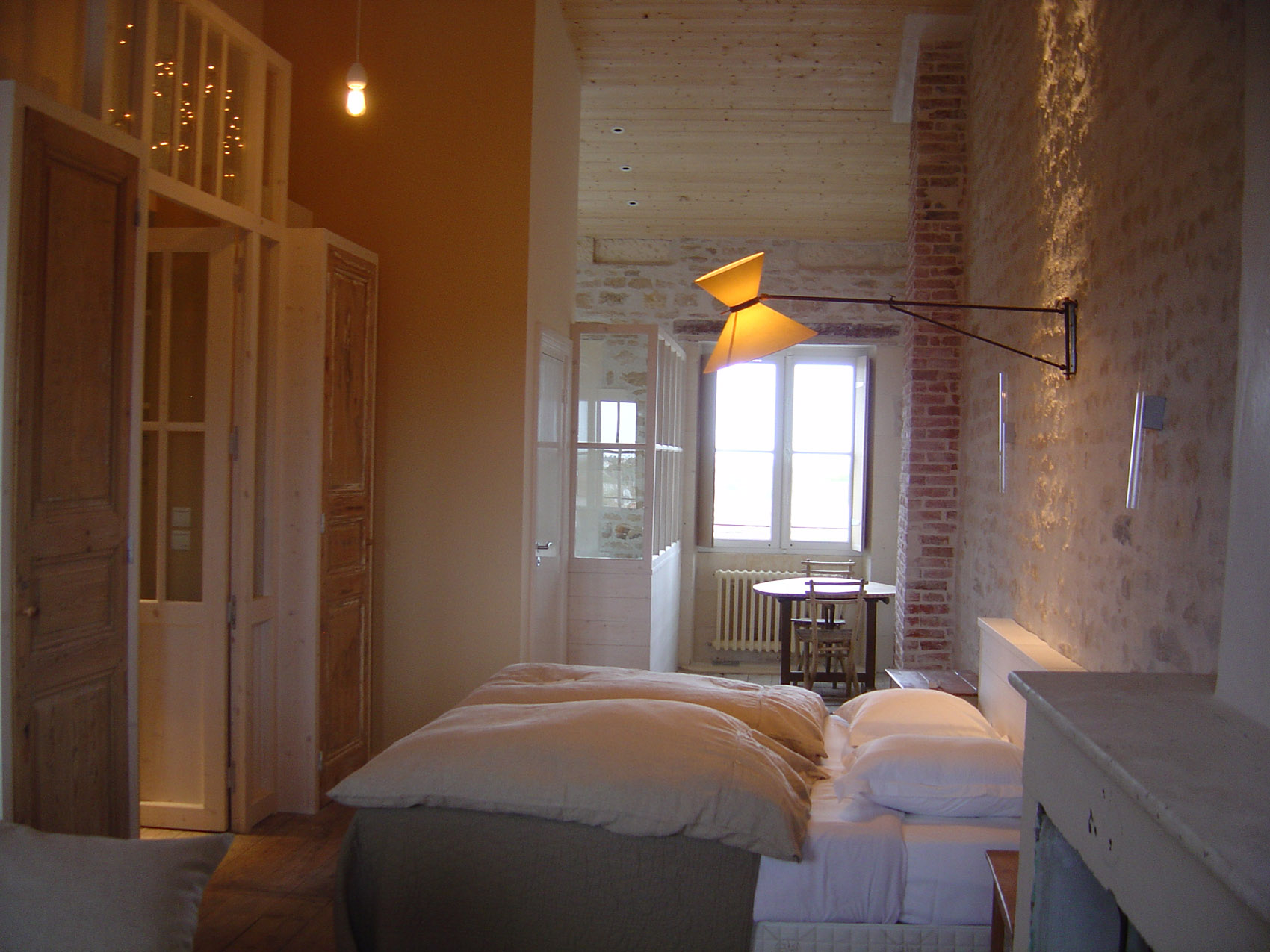 Chambre exceptionnelle avec lit double - Hotel Le Senechal
