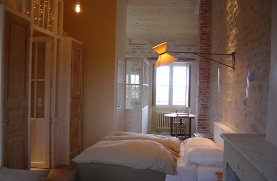 Chambre exceptionnelle avec lit double - Hotel Le Senechal