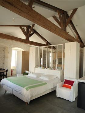 Séjour loft de charme Ars en Ré - Hôtel le Sénéchal