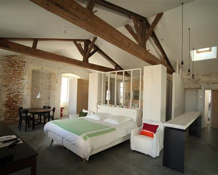 Séjour loft de charme Ars en Ré - Hôtel le Sénéchal