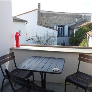 Balcon avec vue sur Ars en Ré - Hotel Le Senechal