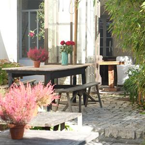 Terrasse fleurie - Hotel Le Senechal