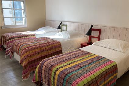 chambre enfants - Hôtel le Senechal île de Ré